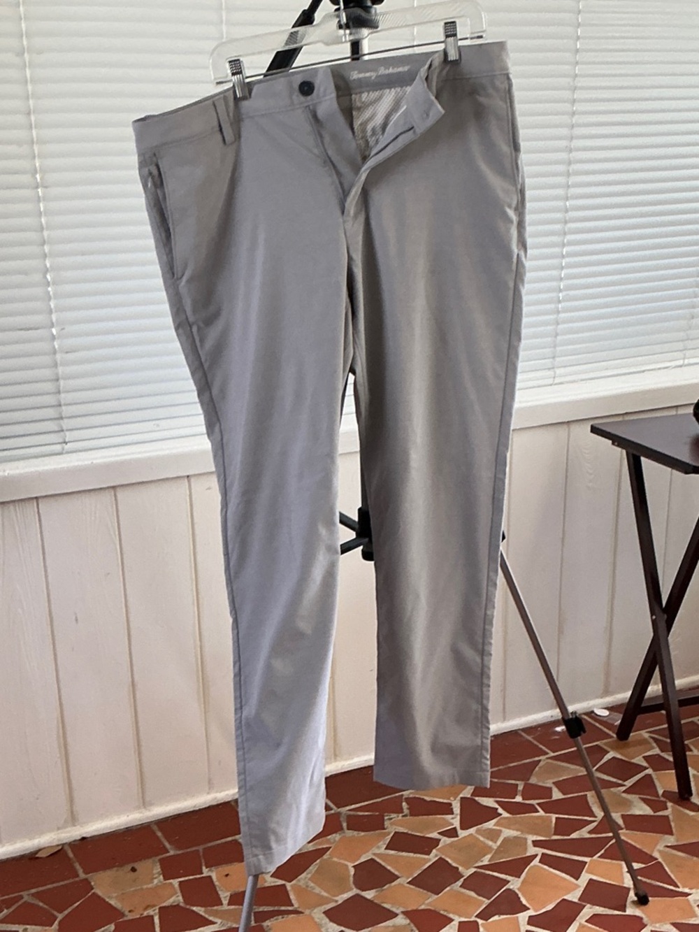 Tommy Bahama Men's Light Gray Chinos